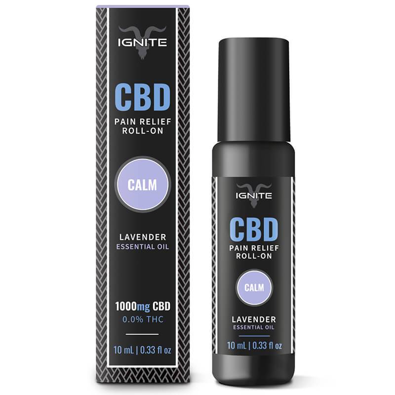 Ignite CBD - CBD Topical - Roll-On Oil Lavender - 1000mg  CBD Spas Near Me