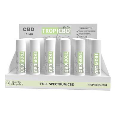 TropiCBD - CBD Topical - Lip Balm - 15mg
