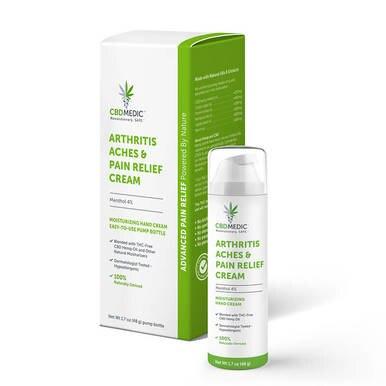 CBDMEDIC - CBD Topical - Arthritis Aches & Pain Relief Cream