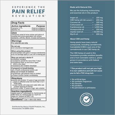 CBDMEDIC - CBD Topical - Massage Therapy Pain Relief Oil
