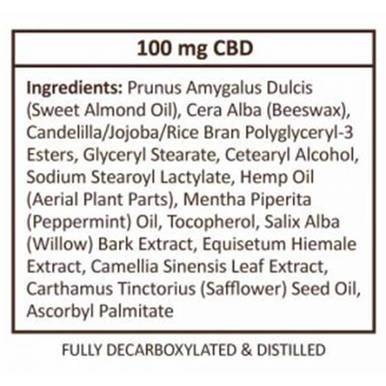 PlusCBD Oil - CBD Topical - Extra Strength Gold Balm - 100mg