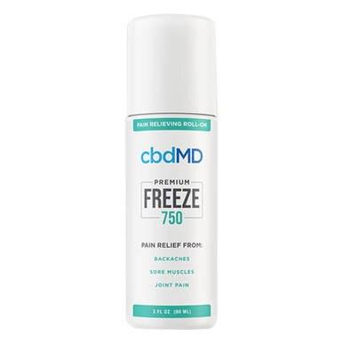 cbdMD - CBD Topical - Freeze Cold Therapy - 300mg-1500mg
