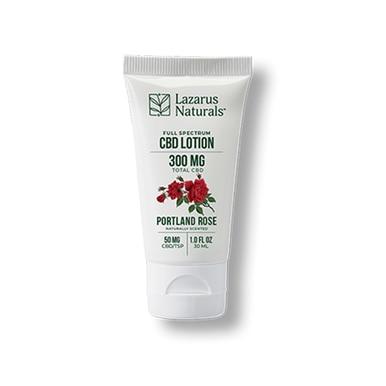 Lazarus Naturals - CBD Topical - Portland Rose Lotion - 1500mg