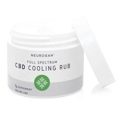 Neurogan, Inc. - CBD Topical - Full Spectrum Cooling Rub Peppermint - 500mg-1000mg
