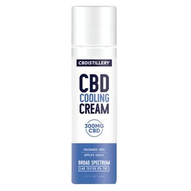 CBDistillery - CBD Topical - Broad Spectrum Cooling Cream - 300mg