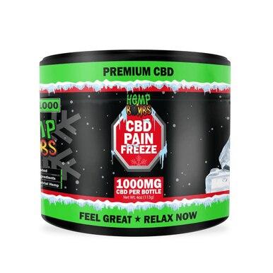 Hemp Bombs - CBD Topical - Pain Freeze - 100mg-1000mg
