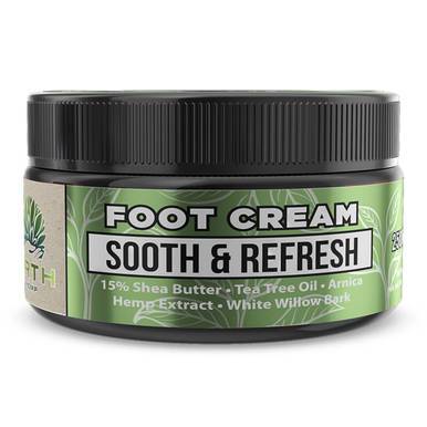 ERTH - CBD Topical - Sooth & Refresh 15% Shea Butter Foot Cream - 250mg