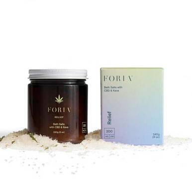 Foria Wellness - CBD Bath - Menstrual Relief Bath Salt - 200mg